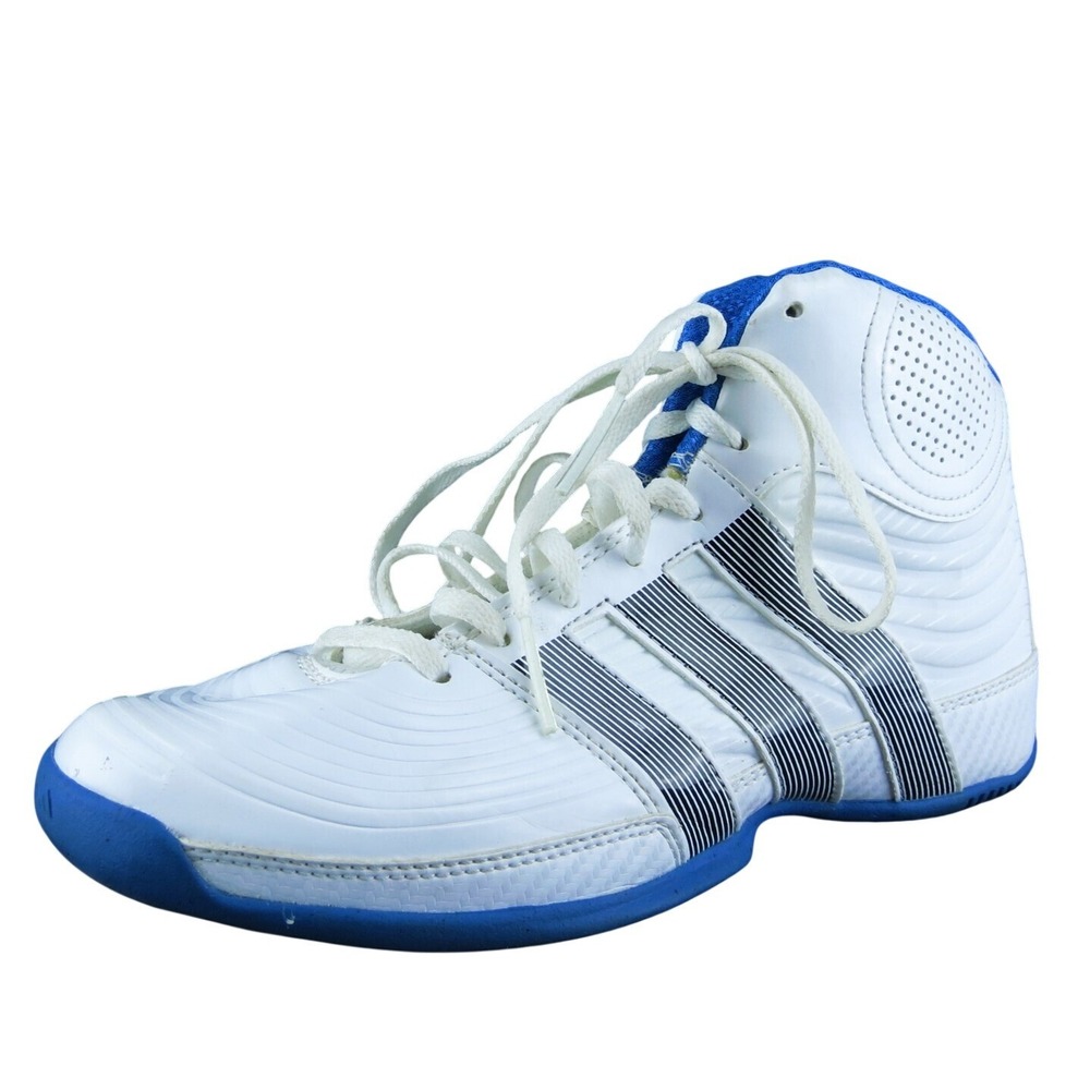 adidas Women Sneaker Shoes White Synthetic Lace Up Size 6 Medium